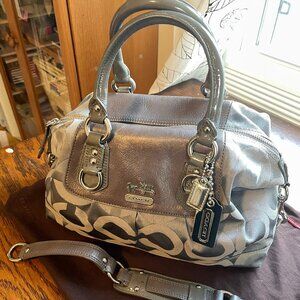 Coach C0968 12947 Signature Madison Sabrina Gray Convertible Shoulder Strap Y2K